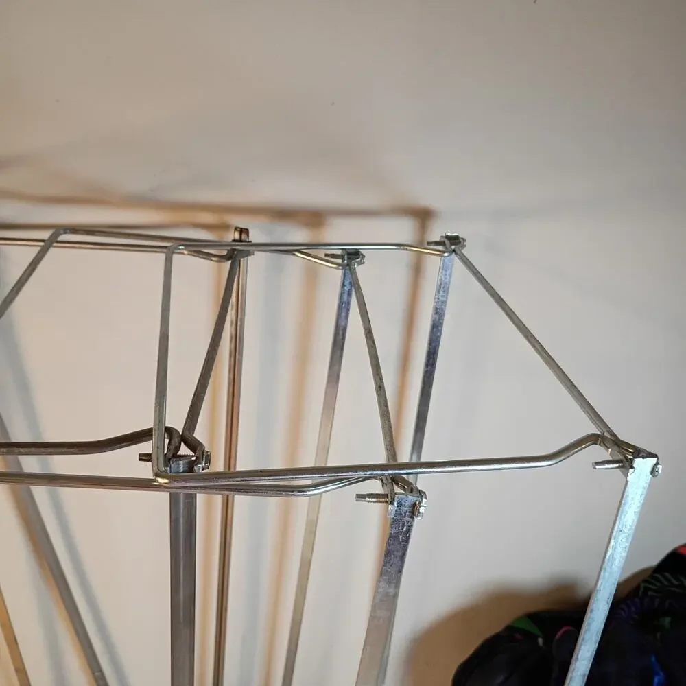 Lot of 5 Adjustable Metal Hanging File Folder Frame Rack Drawer Organizer